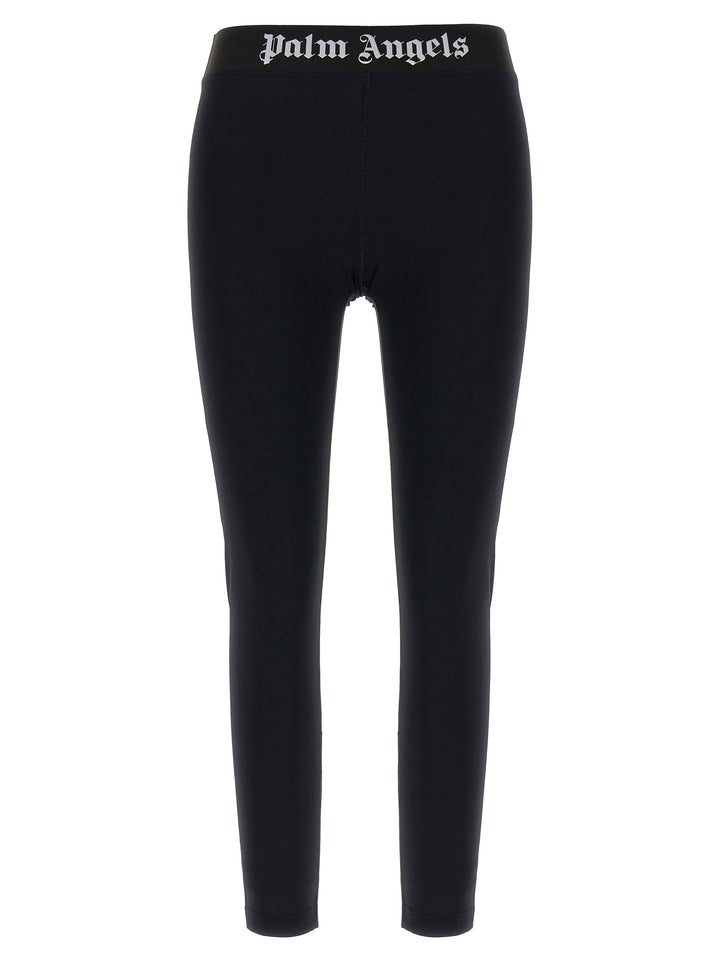 Classic Logo Leggings Bianco/Nero