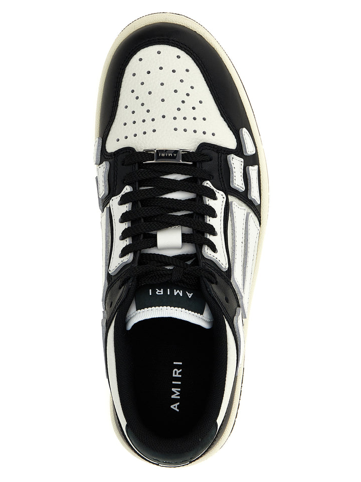 Skel Top Low Sneakers Bianco/Nero