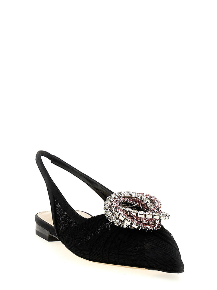 Galaxy Flat Shoes Nero