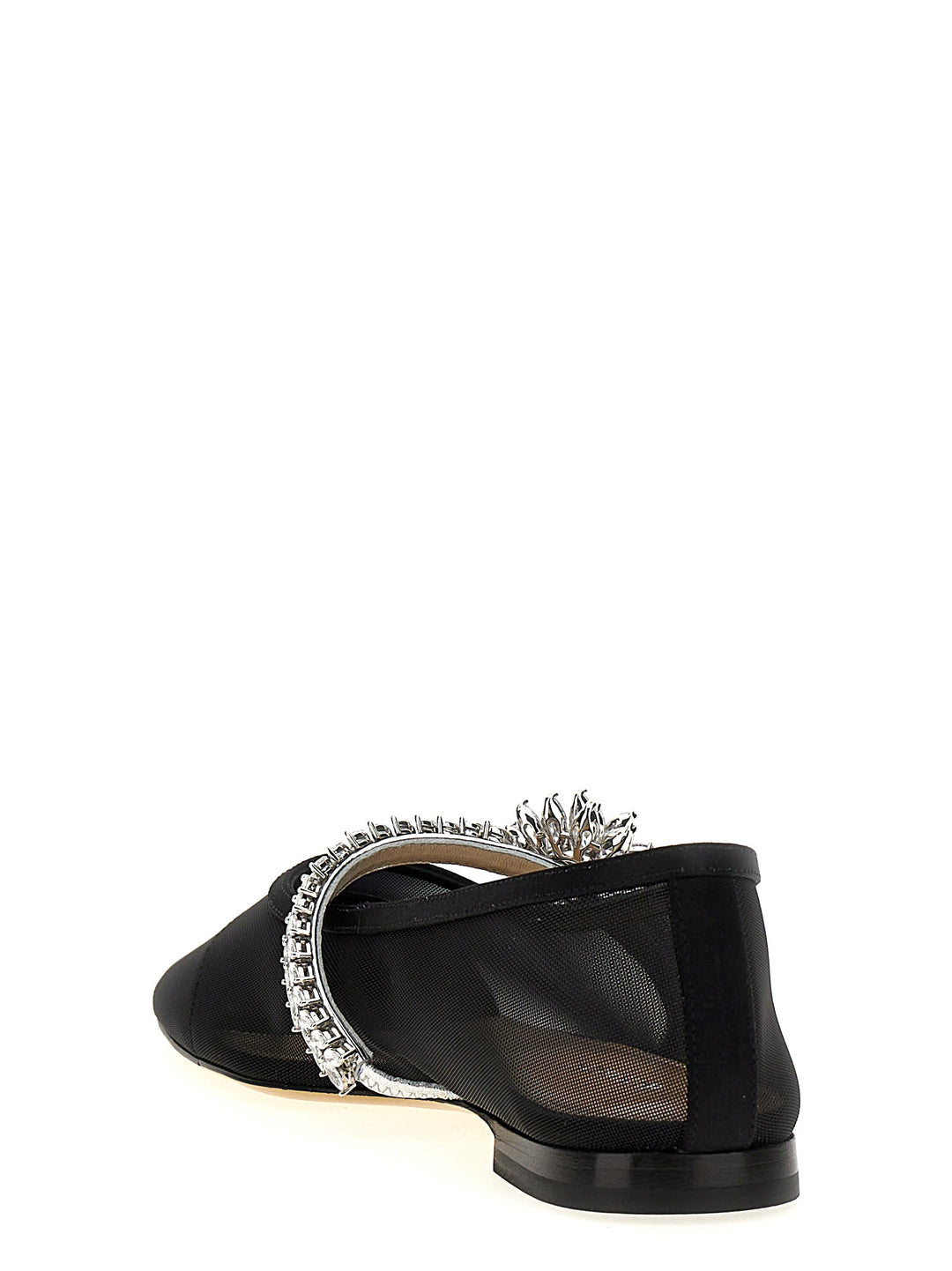 Lotus Flat Shoes Nero