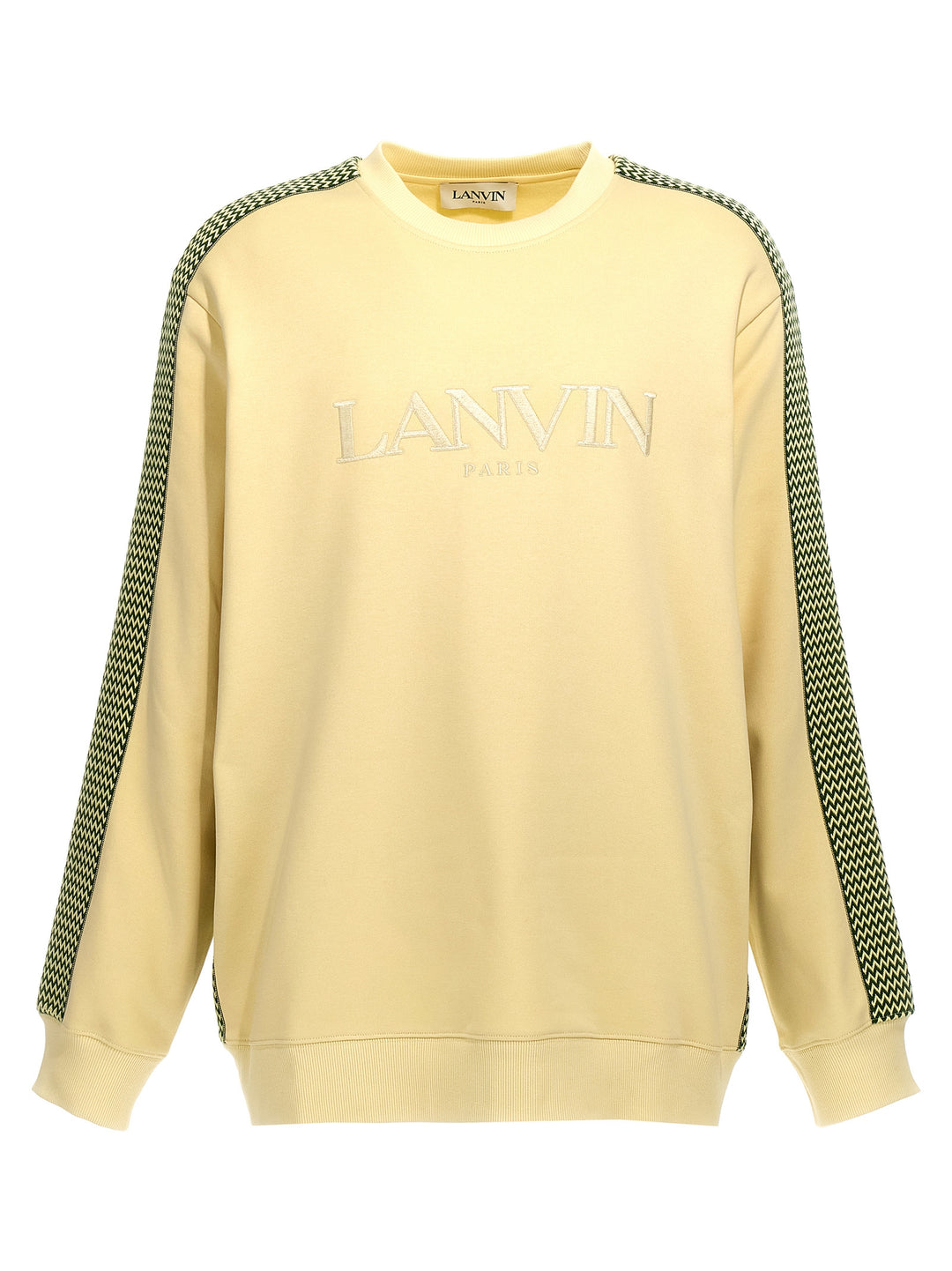 Brodé Lanvin Side Curb Felpe Giallo