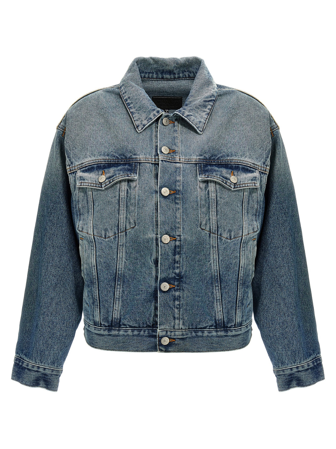 Cut-Out Denim Jacket Giacche Blu