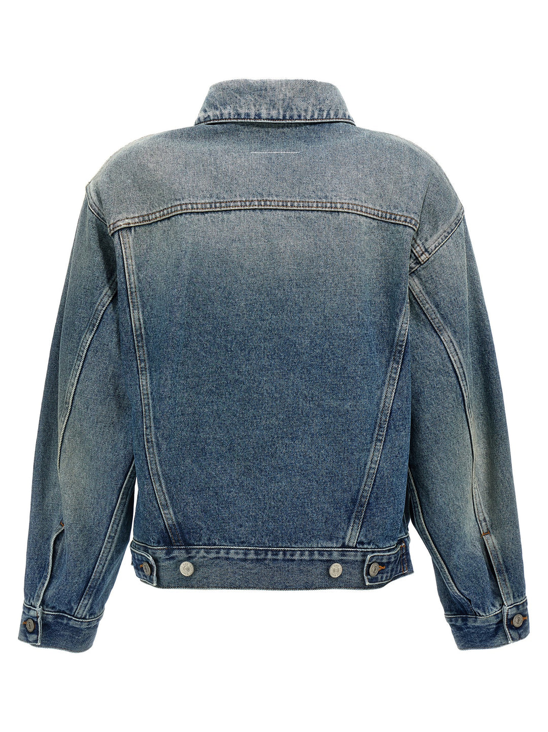 Cut-Out Denim Jacket Giacche Blu