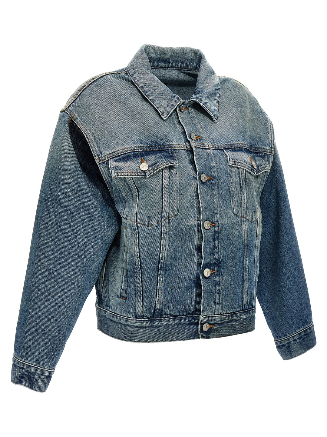 Cut-Out Denim Jacket Giacche Blu