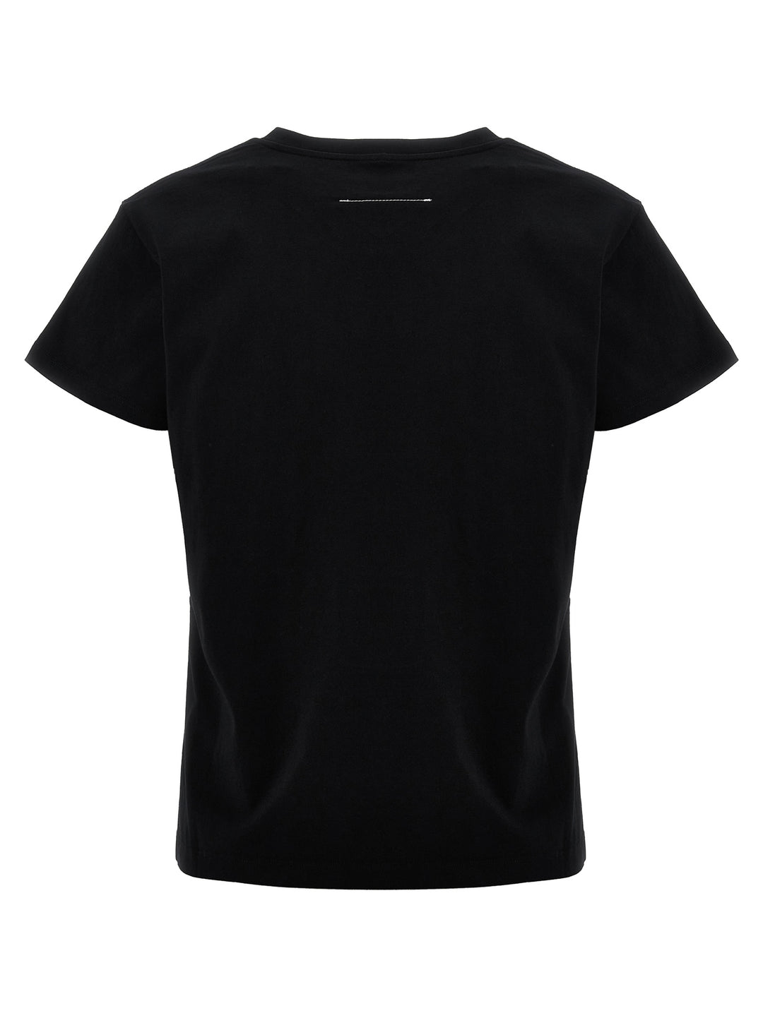 Logo Label T Shirt Nero