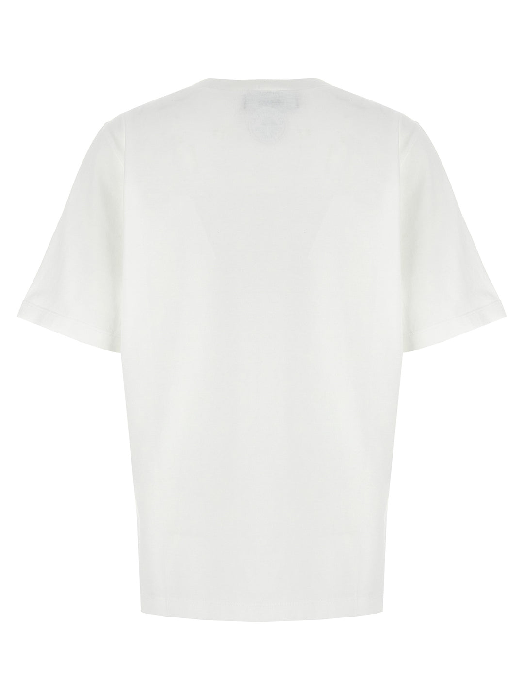 Logo Print T Shirt Bianco