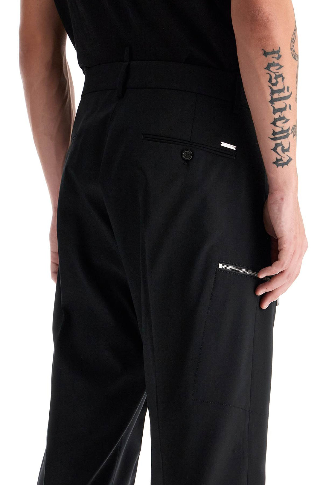 Pantaloni Tapered One Pleat