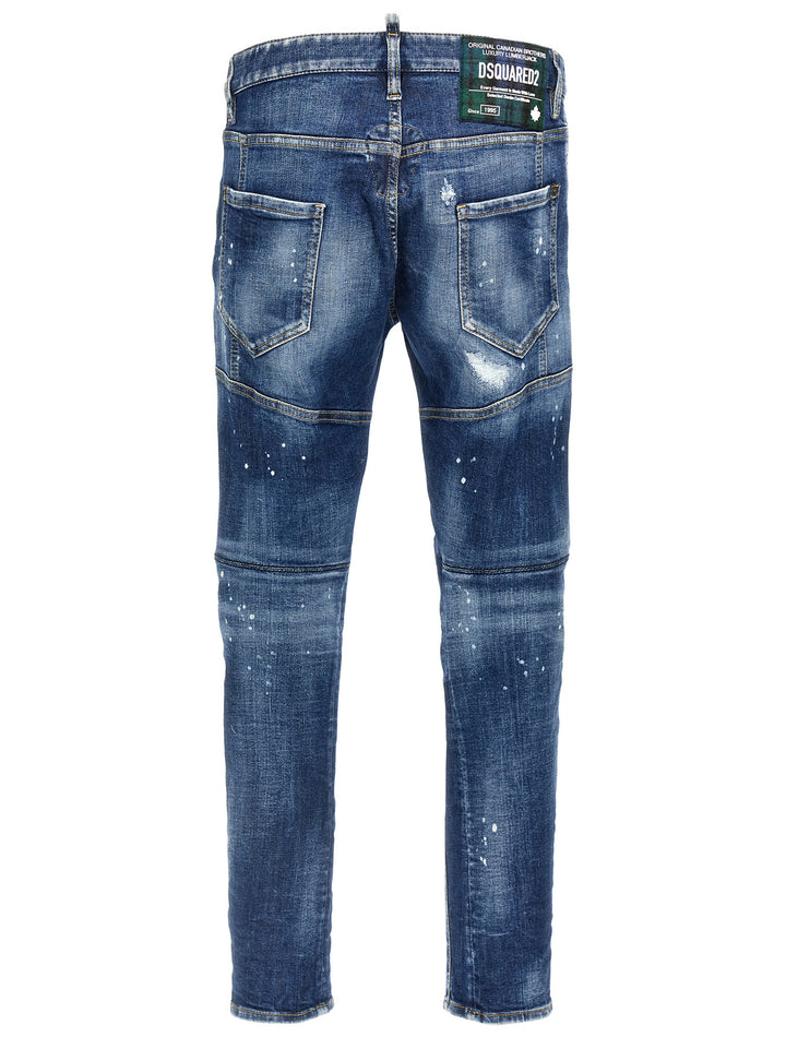 Tidy Biker Jeans Blu