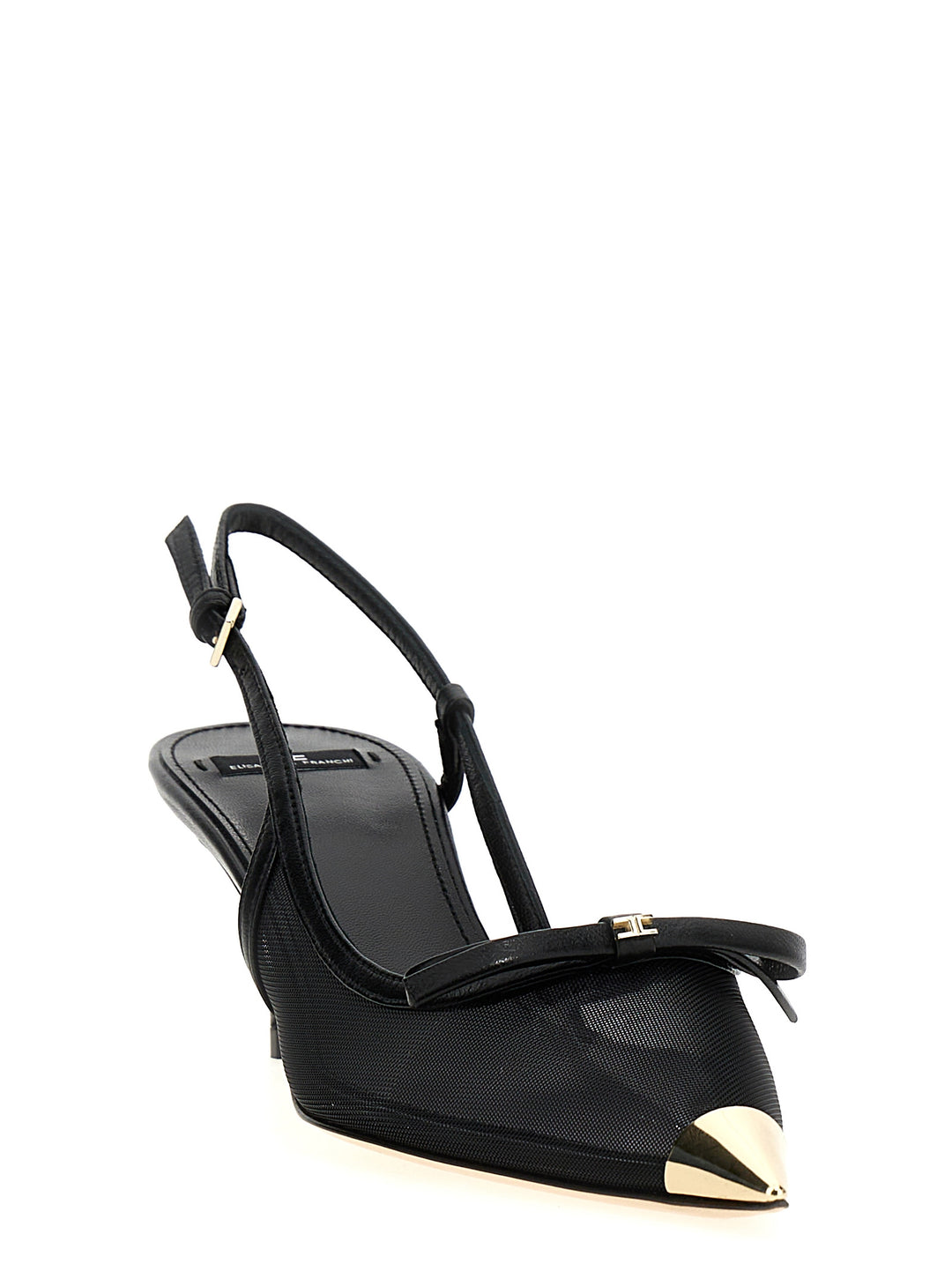 Bow Slingback Decollete Nero