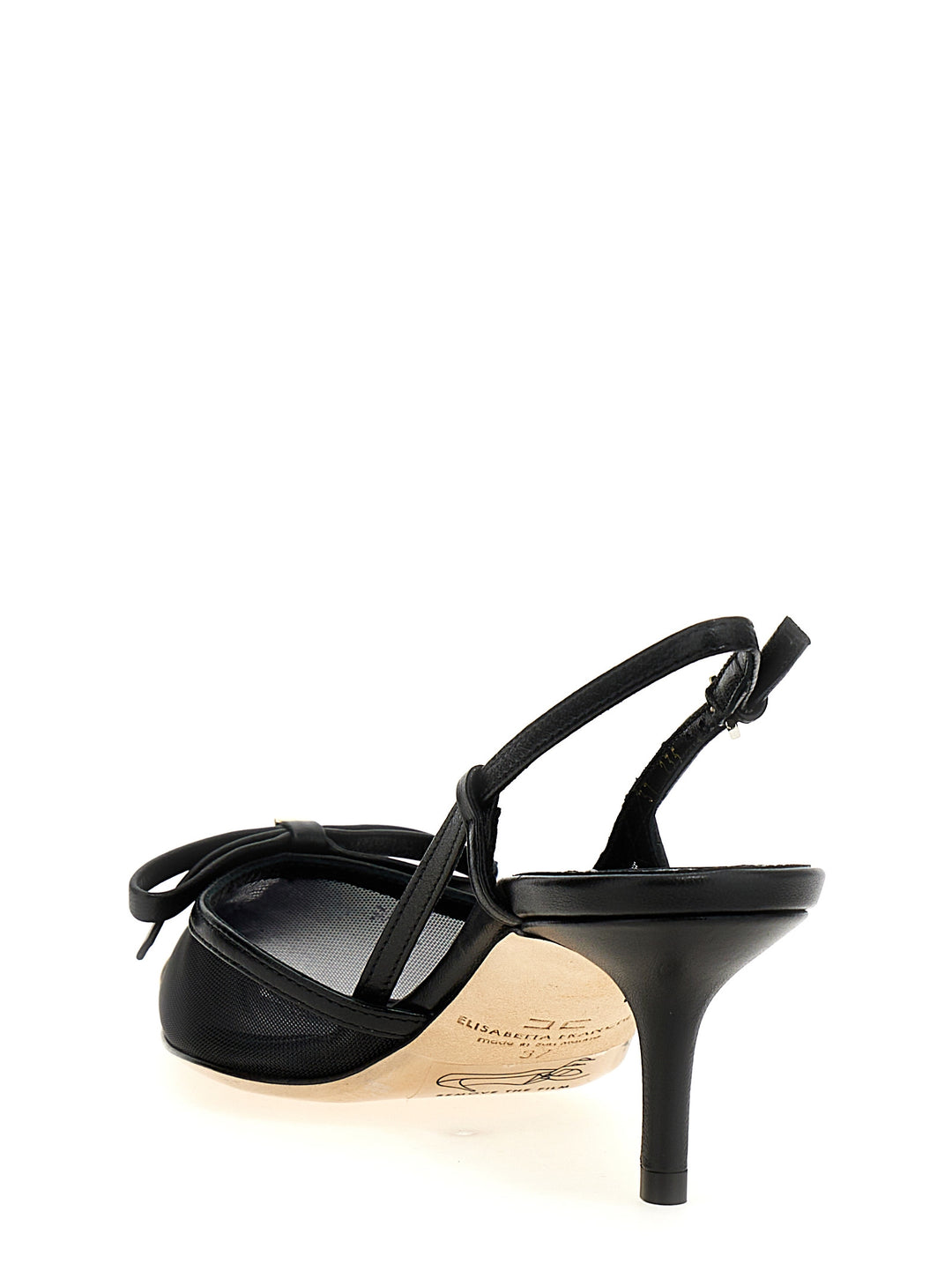 Bow Slingback Decollete Nero