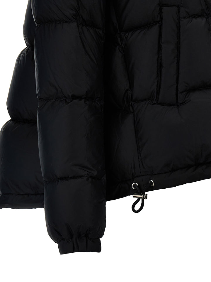 Flared Padded Down Jacket Giacche Nero