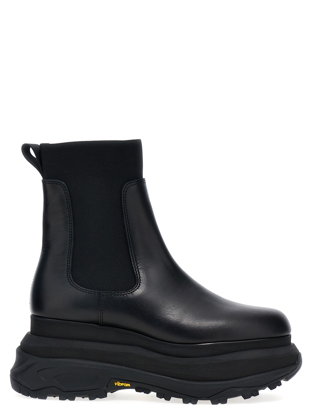 Chelsea Leather Ankle Boots Stivali E Stivaletti Nero