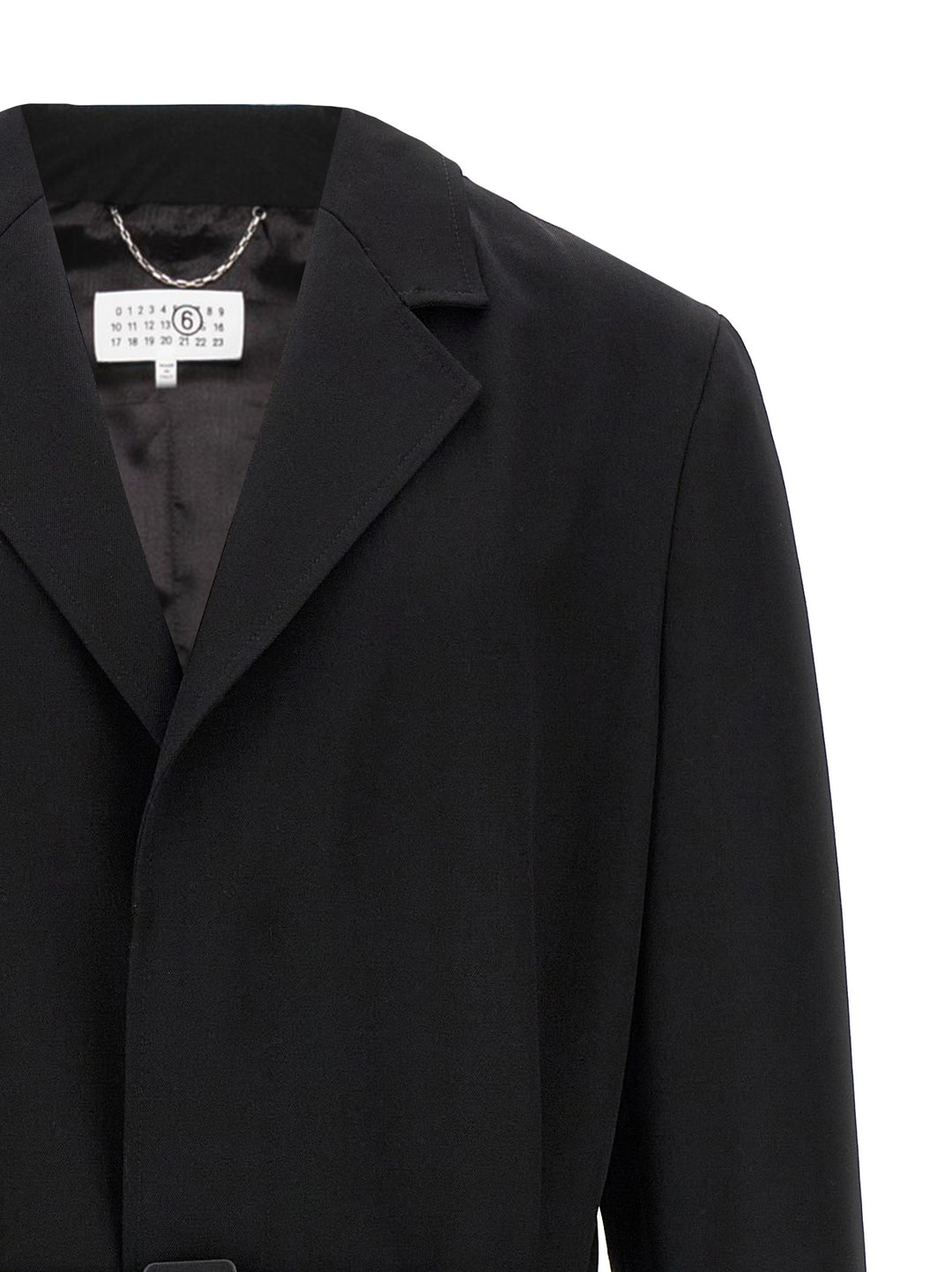 Wool Trench Coat Trench E Impermeabili Nero