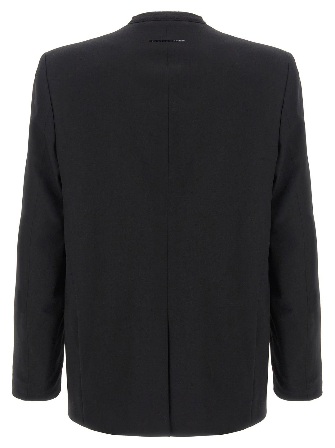 Single-Breasted Blazer Nero