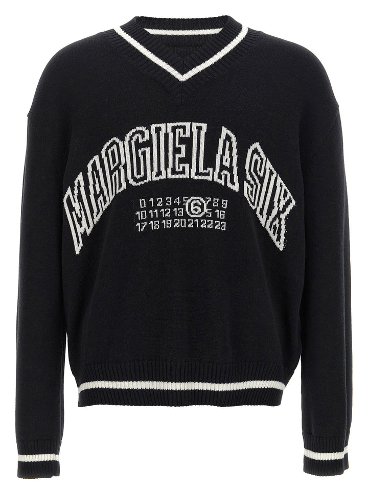 Logo Sweater Maglioni Nero