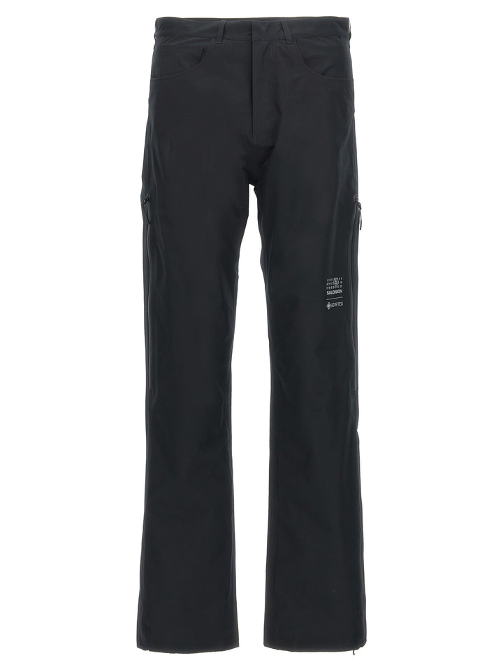 Mm6 Maison Margiela X Salomon Trousers Pantaloni Nero