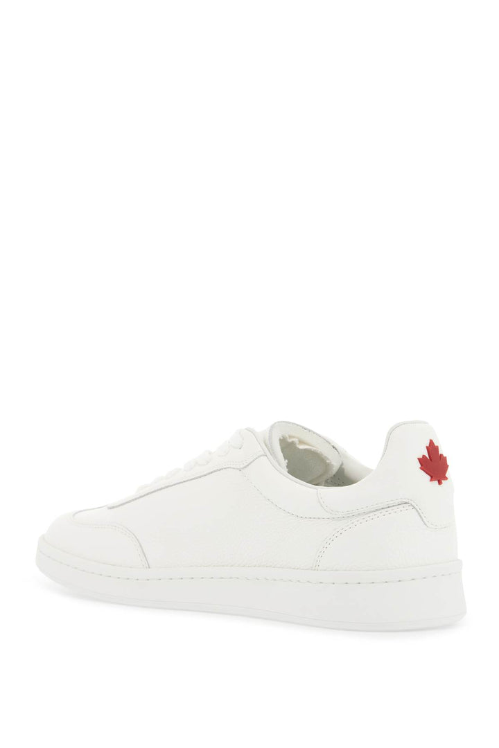 Sneakers Boxer In Pelle Stampa Cervo