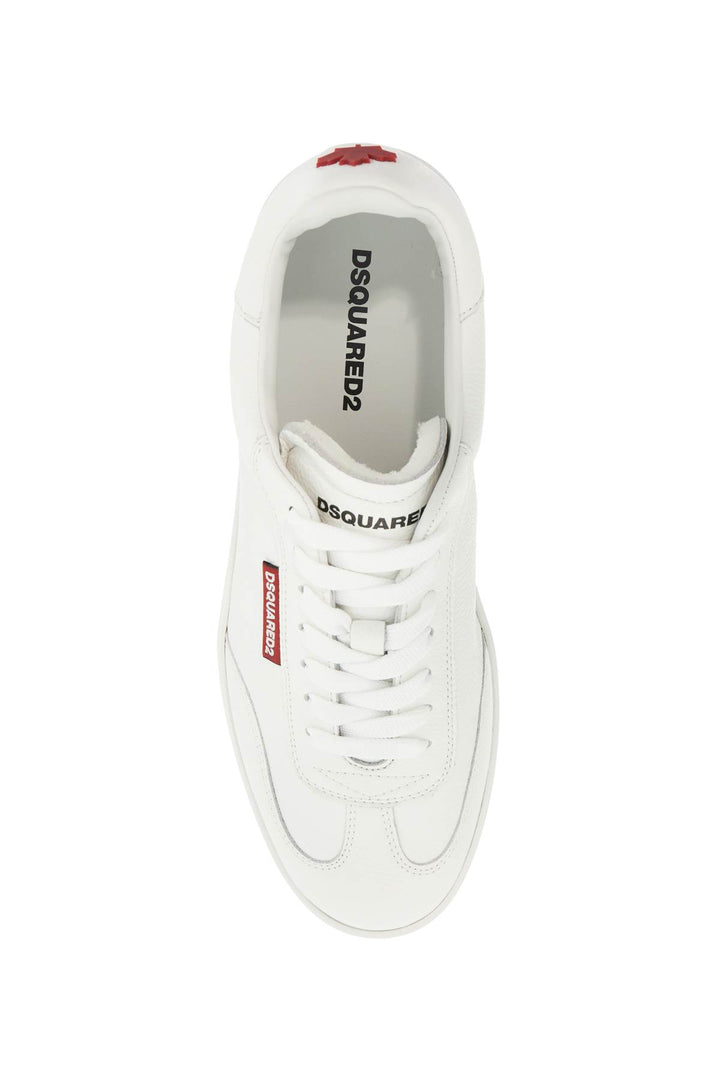 Sneakers Boxer In Pelle Stampa Cervo