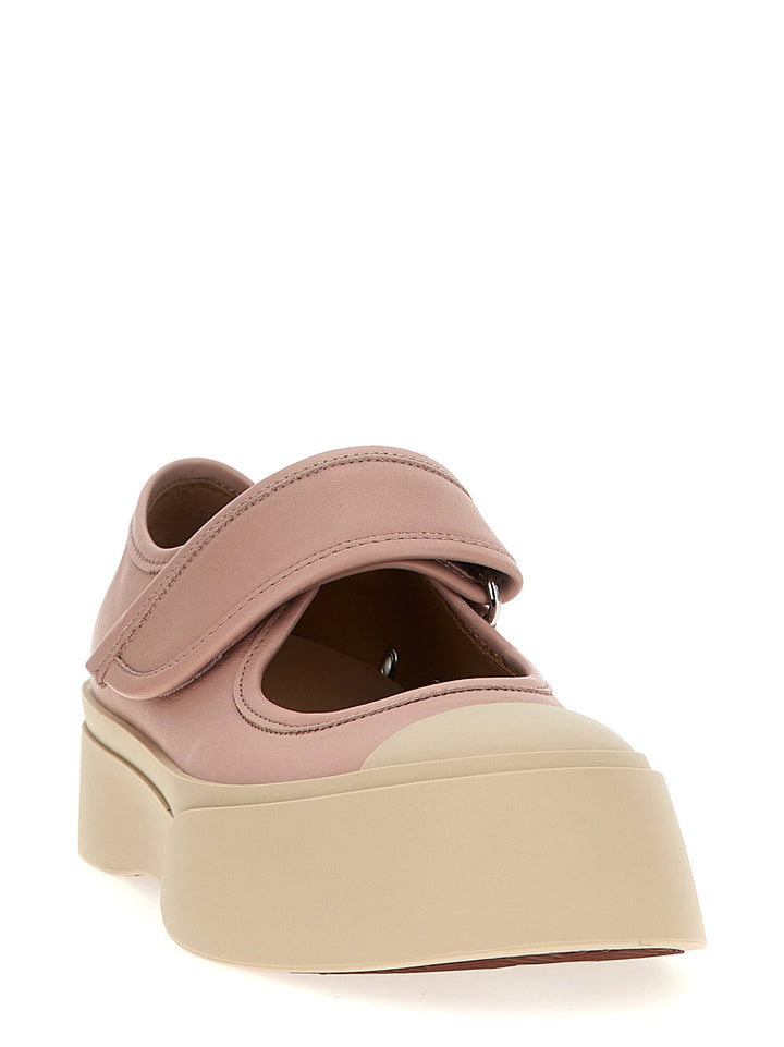 Mary Jane Sneakers Rosa