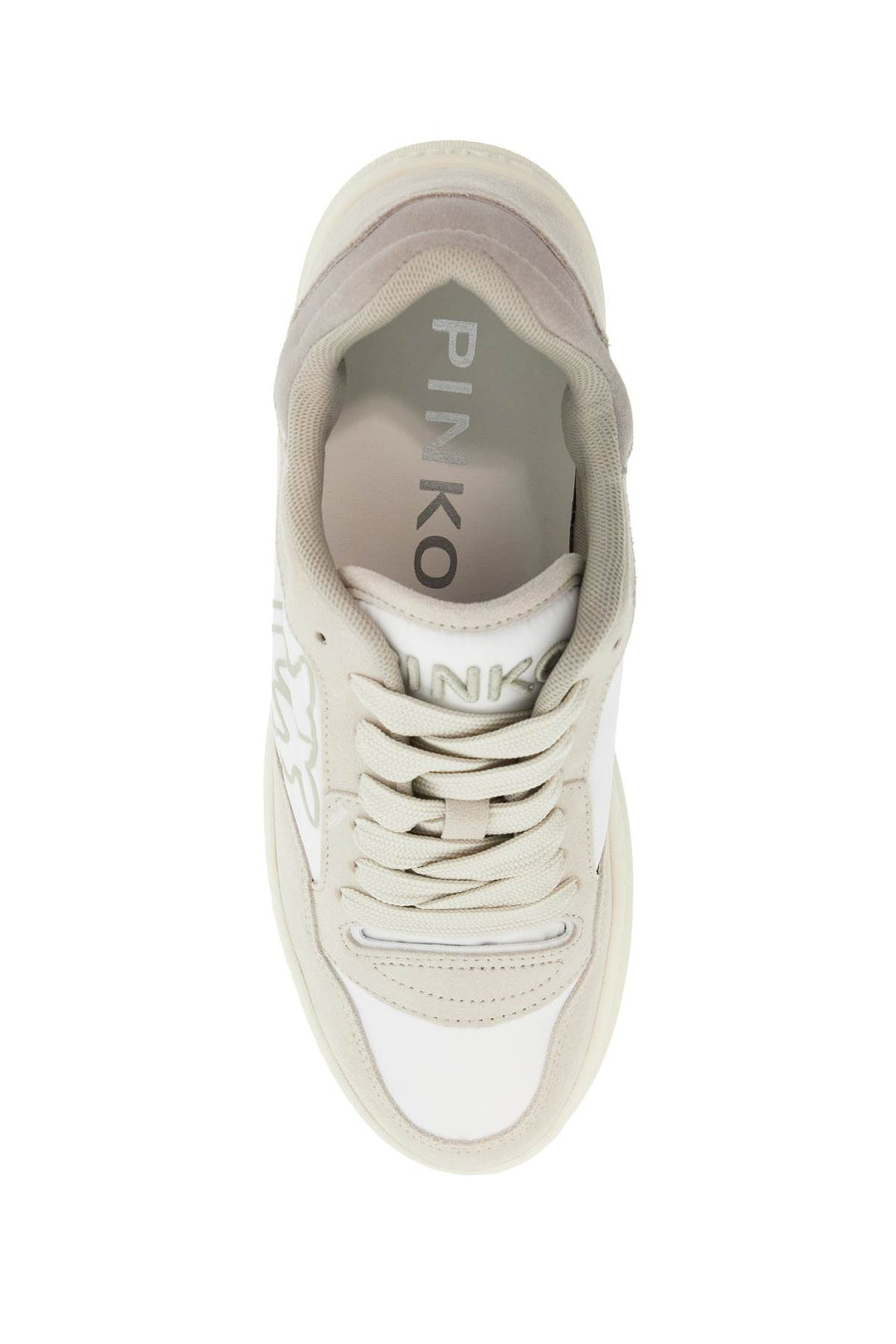 Sneaker In Pelle Beige Casual Ed Elegante Mandy 10