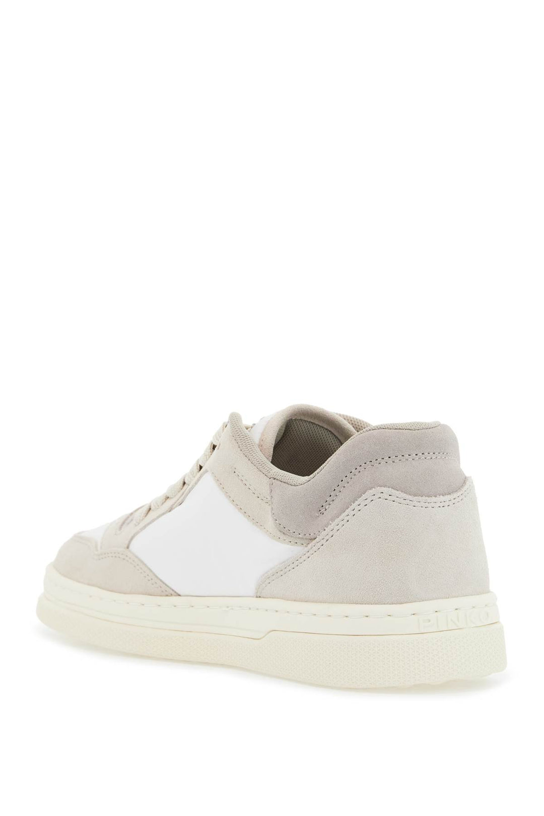 Sneaker In Pelle Beige Casual Ed Elegante Mandy 10