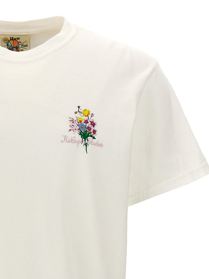 Growing Ideas T Shirt Bianco