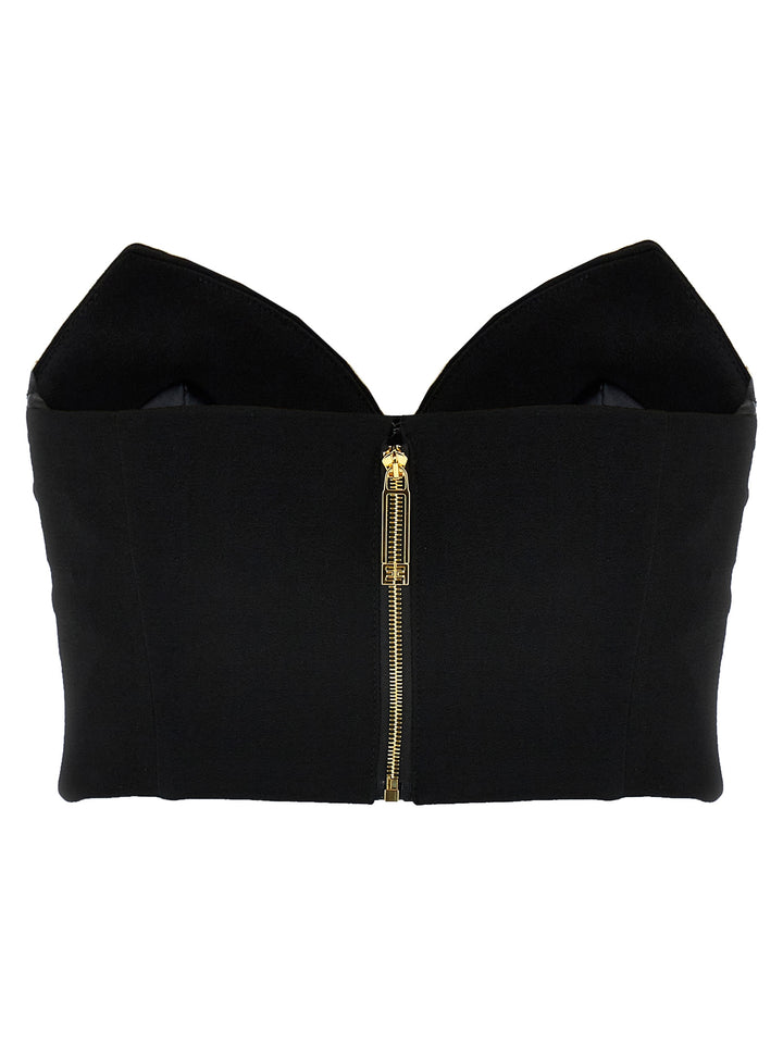 Bustier Top Top Nero