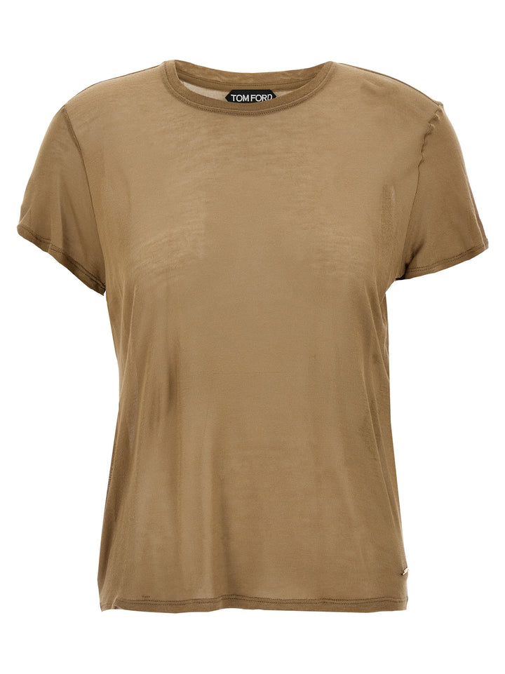 Bamboo T Shirt Marrone