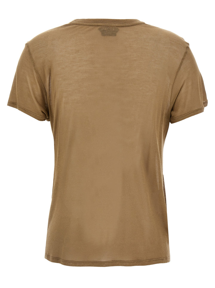 Bamboo T Shirt Marrone