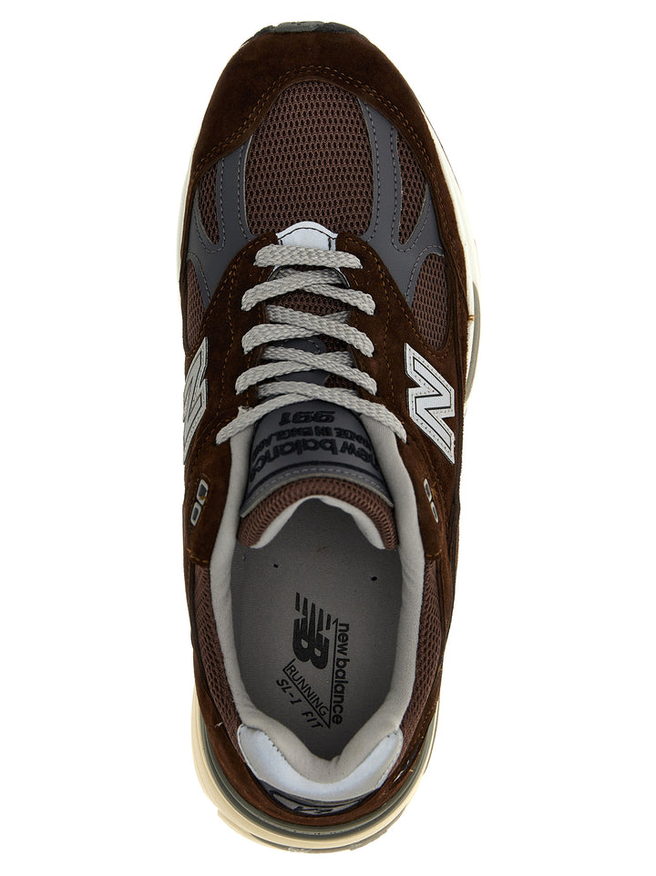 Made In Uk 991v2 Sneakers Marrone