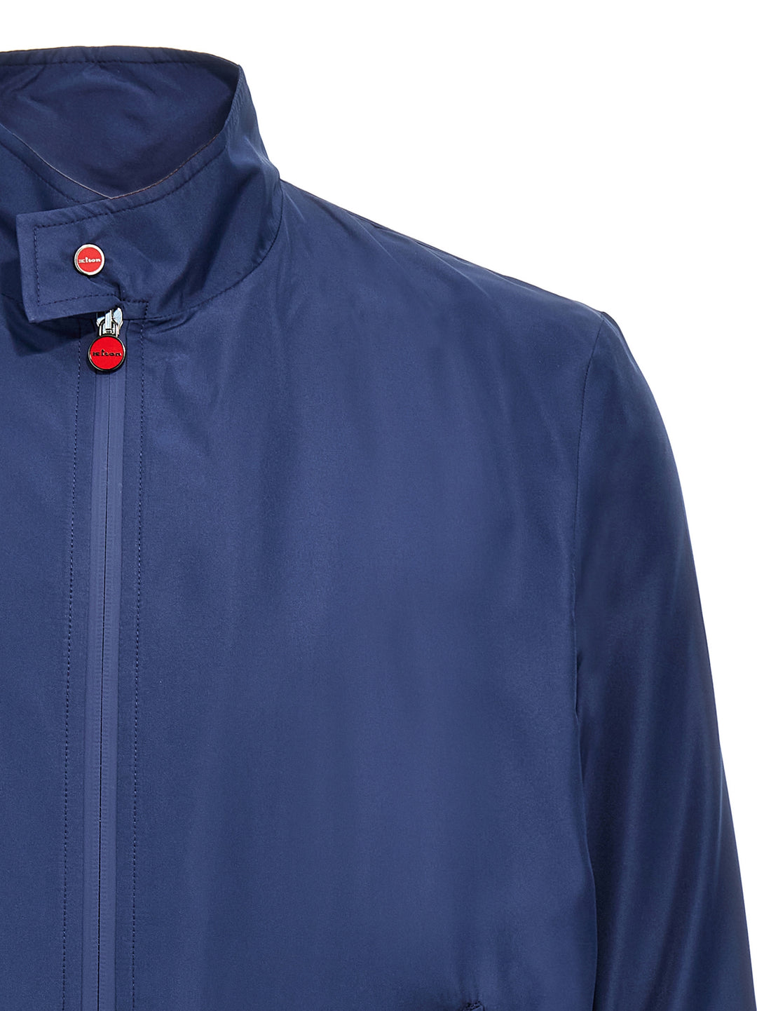 Windproof Bomber Jacket Giacche Blu