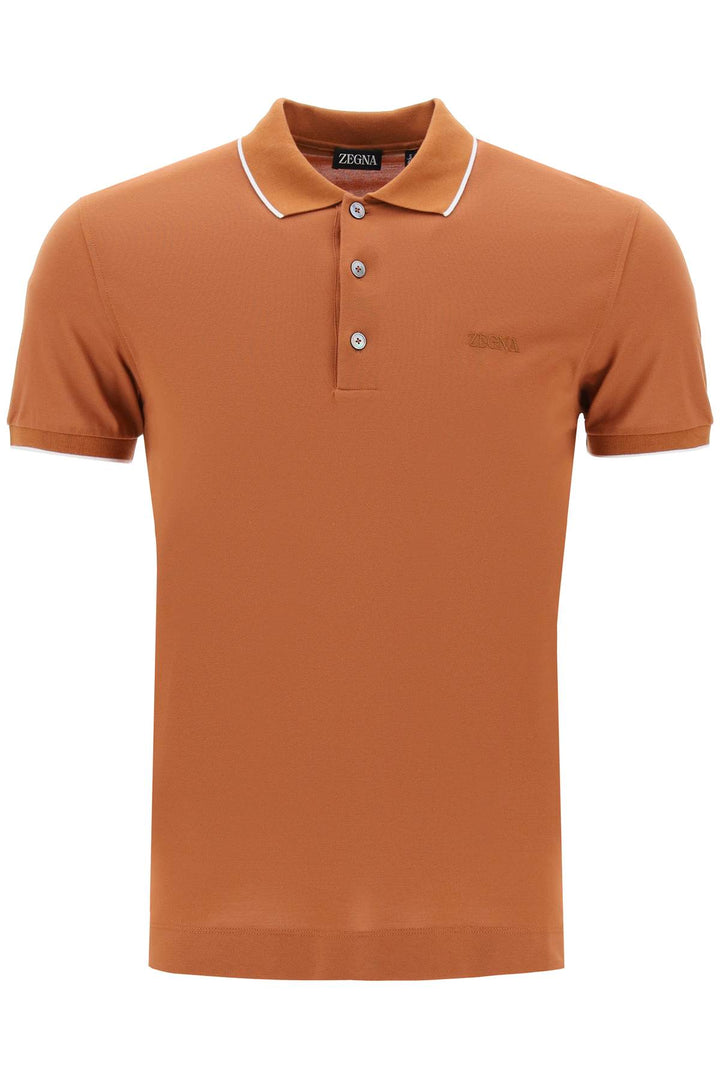 Polo Slim Fit In Cotone Stretch