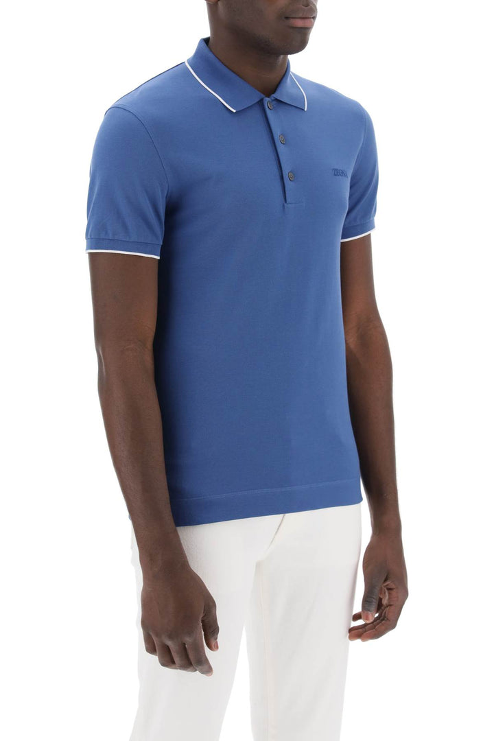 Polo Slim Fit In Cotone Stretch