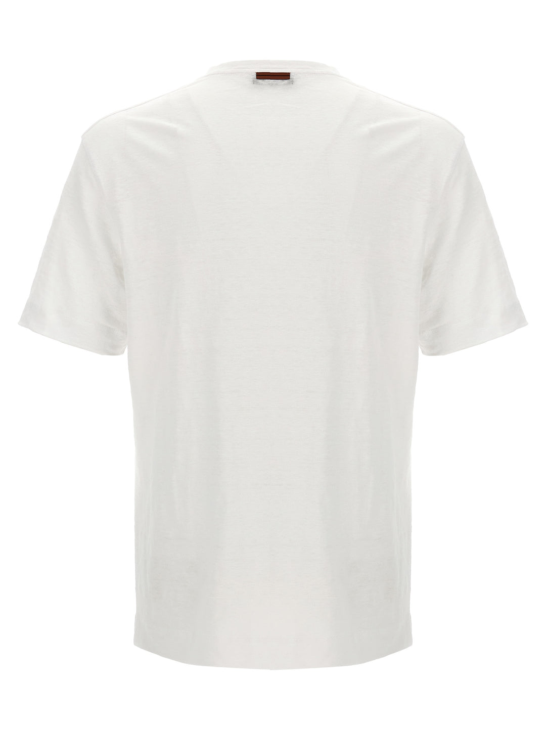 Linen T Shirt Bianco