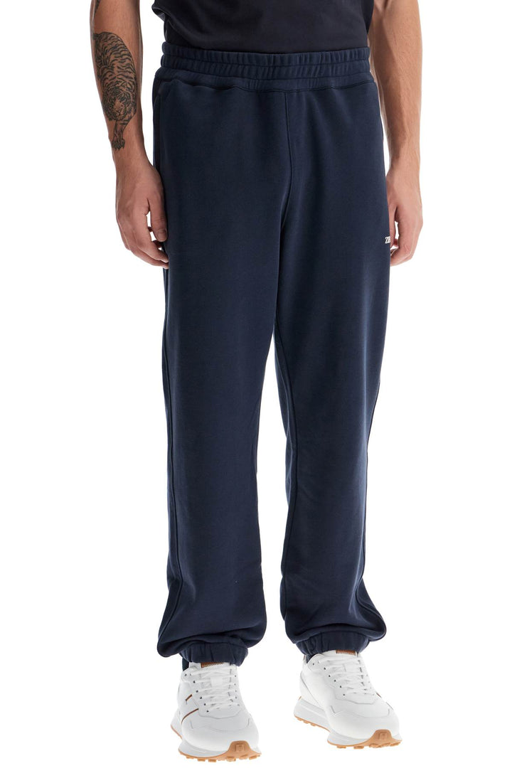 Pantaloni Jogger Con Logo Gommato