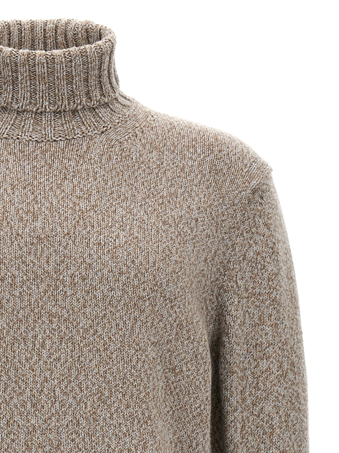 Turtle-Neck Sweater Maglioni Beige