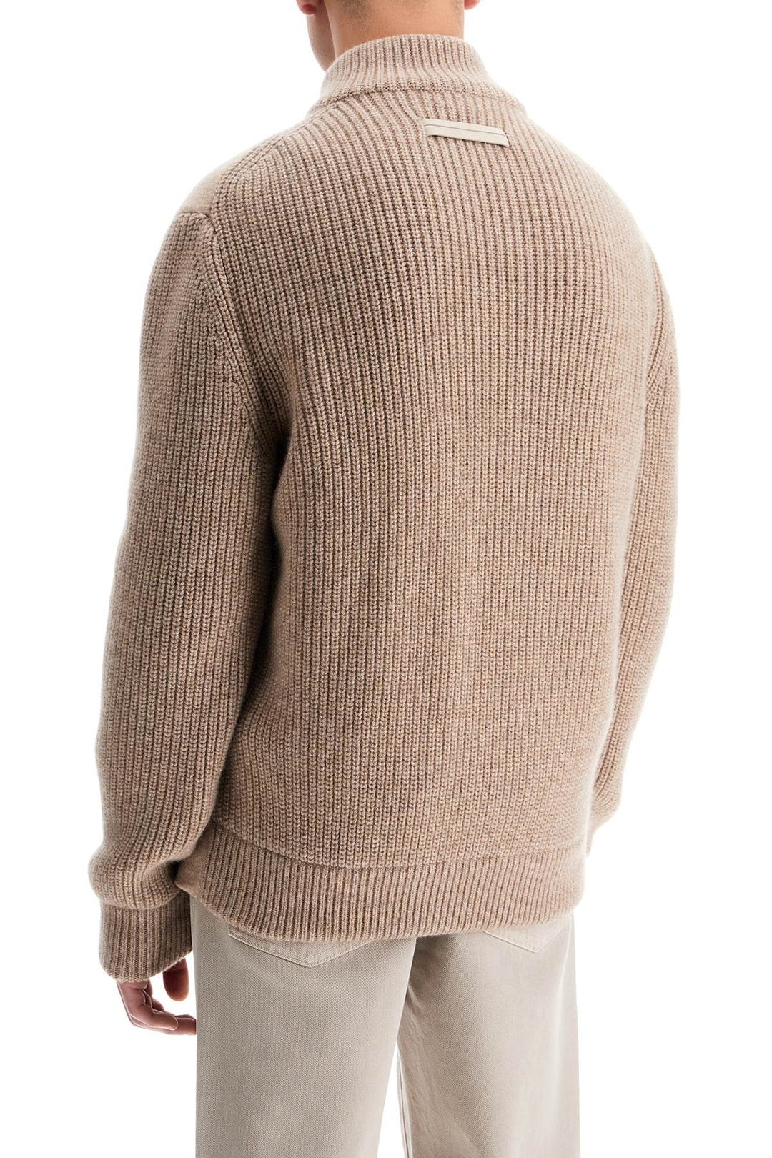 Cardigan Ibrido In Cashmere