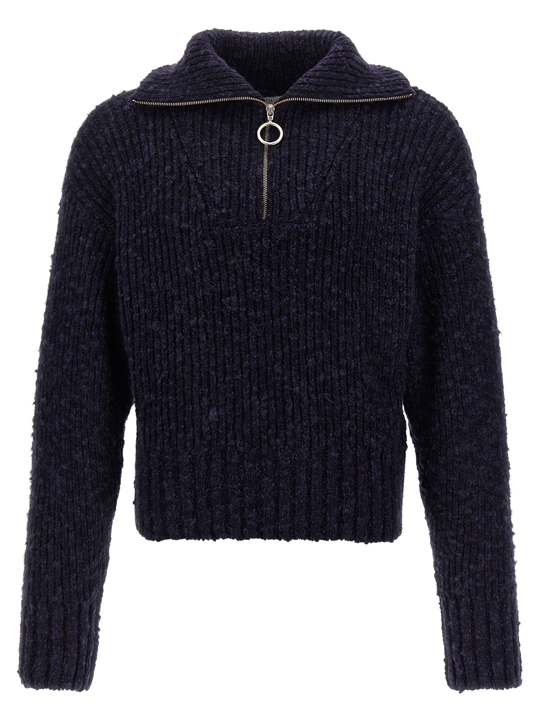 Half Zip Sweater Maglioni Blu