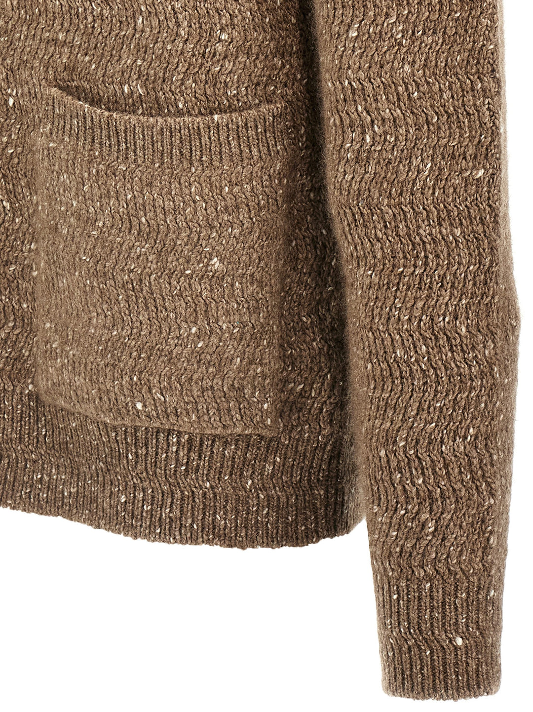 Shawl Neck Cardigan Maglioni Beige