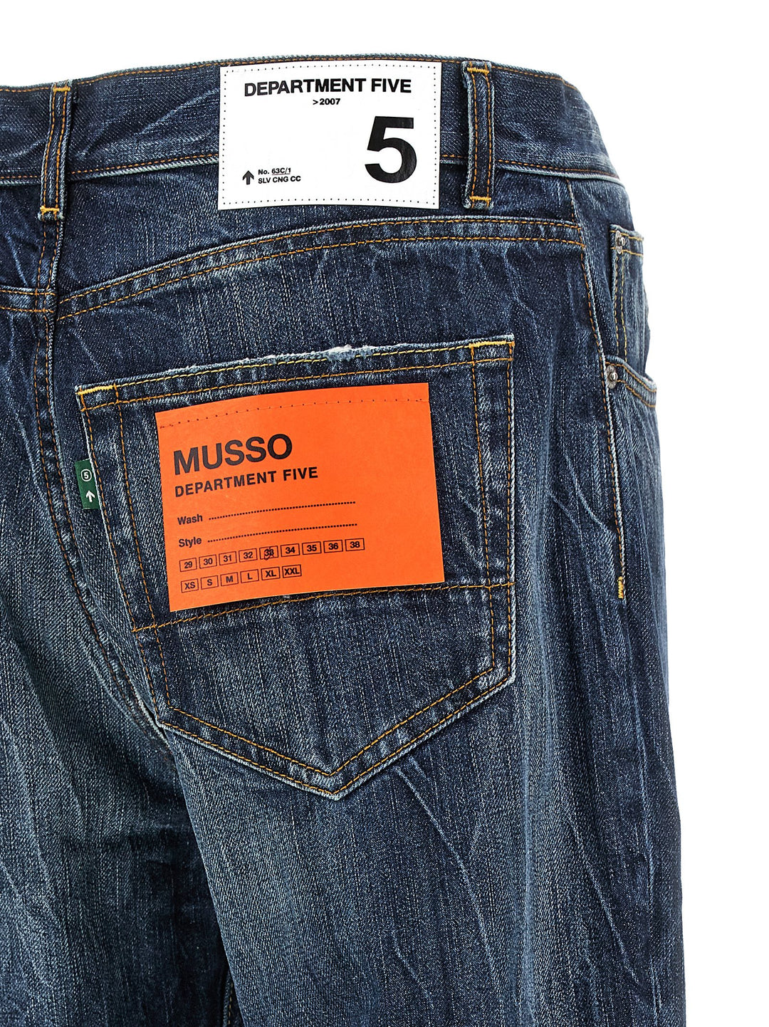 Musso Jeans Blu