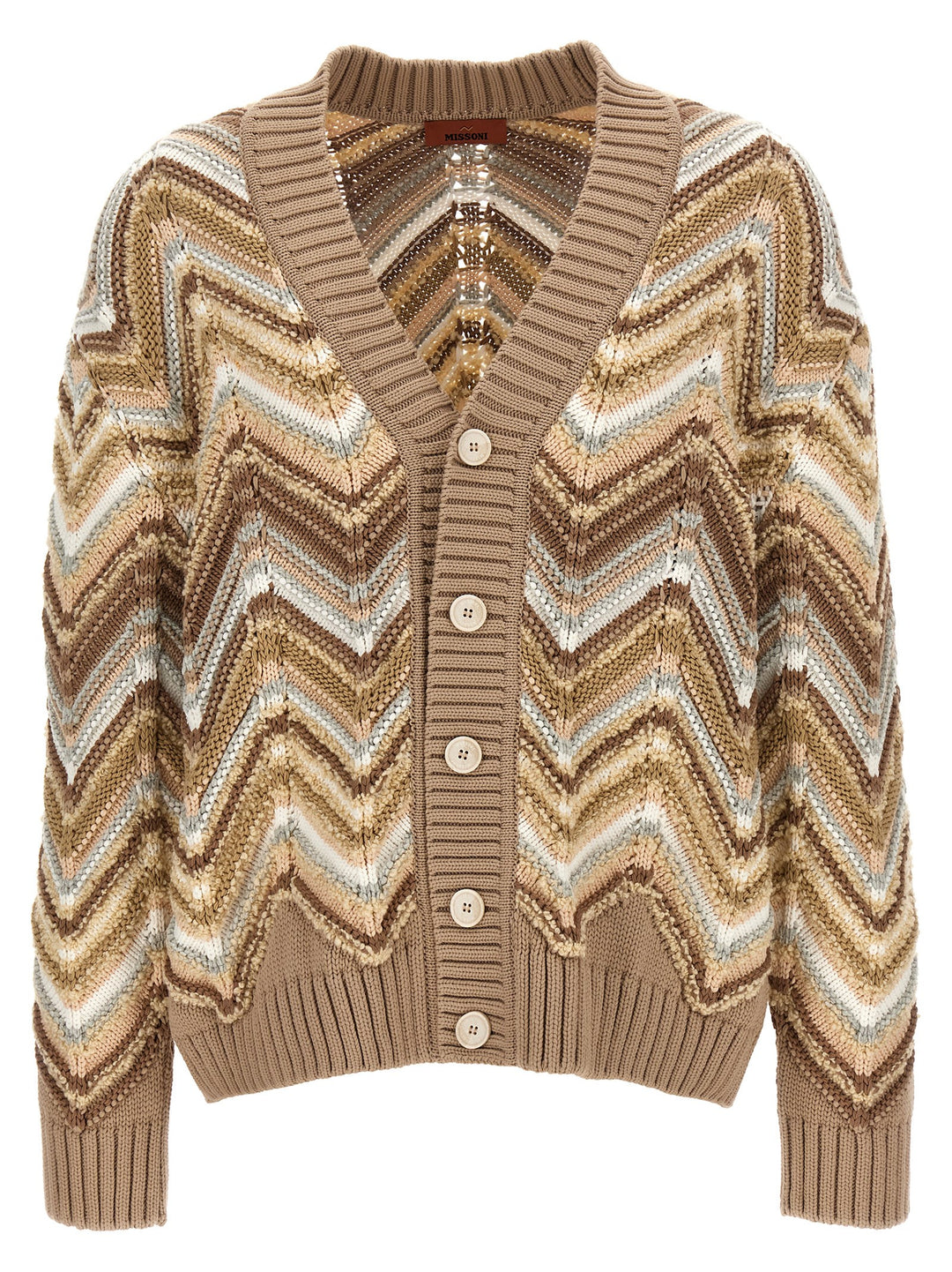 Zig Zag Maglioni Beige