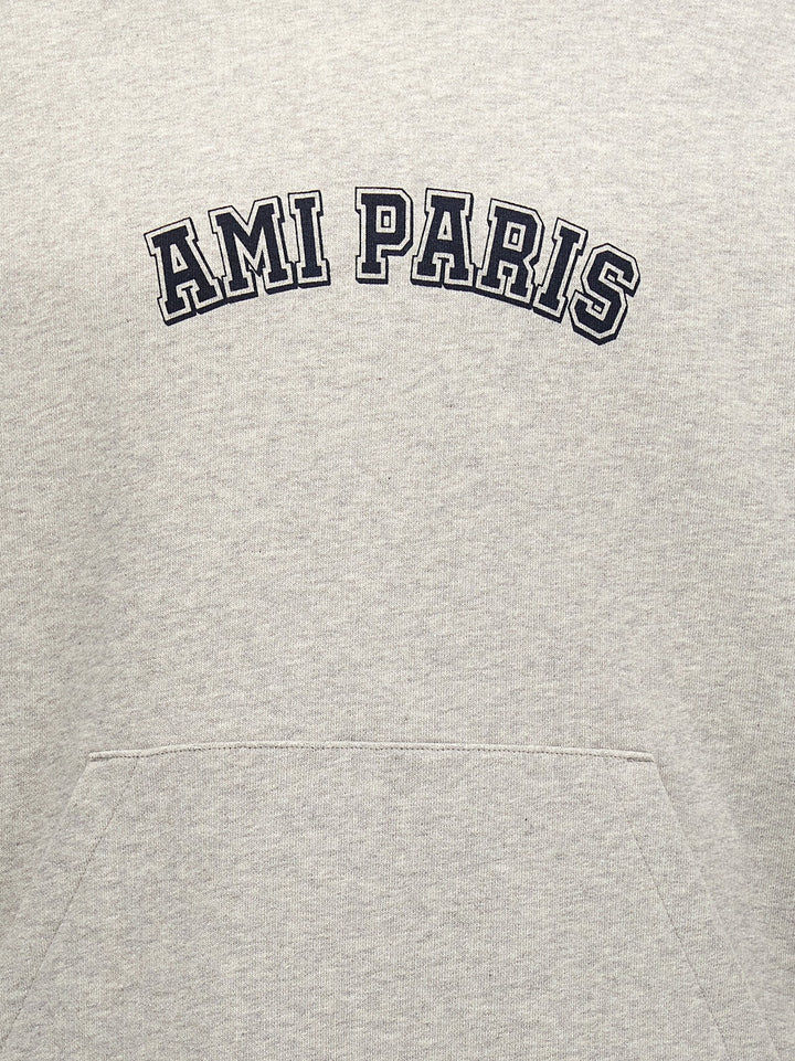 Ami Paris Felpe Grigio