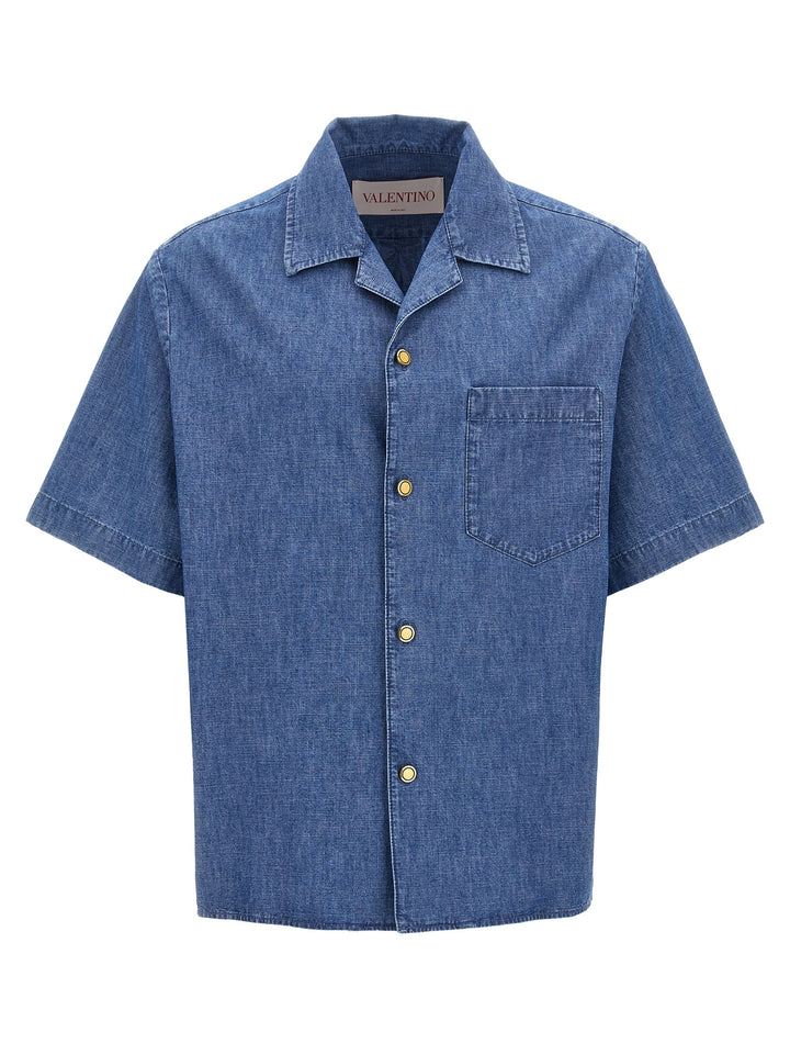 Valentino Garavani Denim Shirt Camicie Blu