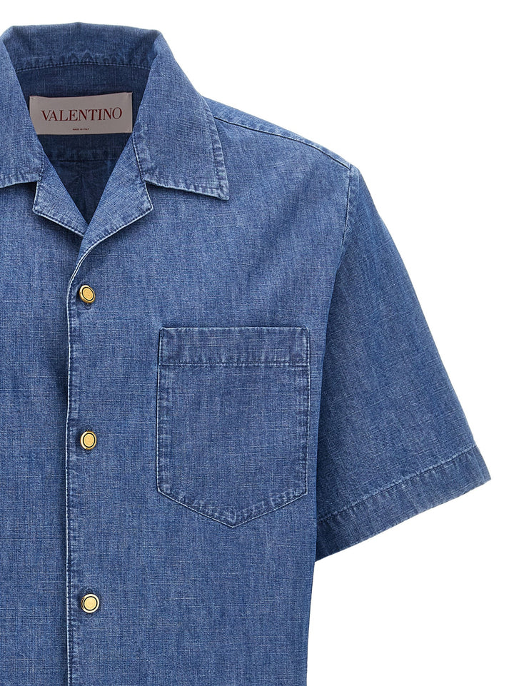 Valentino Garavani Denim Shirt Camicie Blu