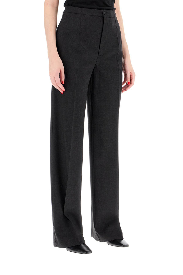 Pantaloni In Lana Stretch Vys