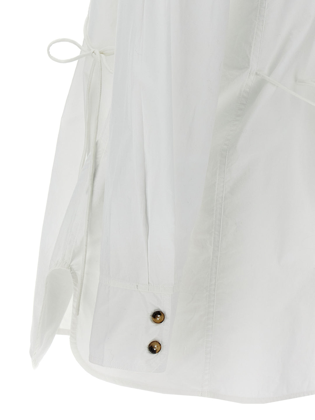 Lace-Up Shirt Camicie Bianco