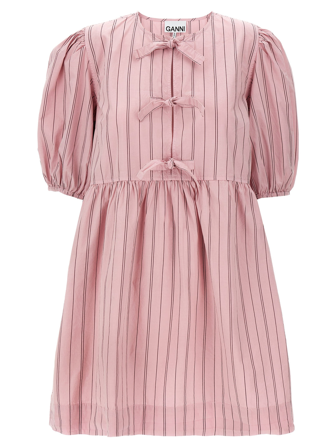 Poplin Bow Dress Abiti Rosa