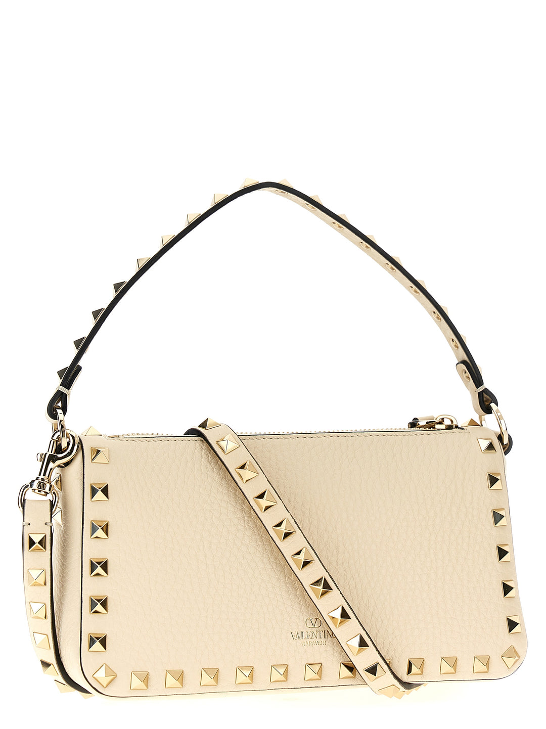 Rockstud Small Borse A Spalla Bianco