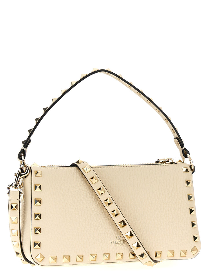 Rockstud Small Borse A Spalla Bianco