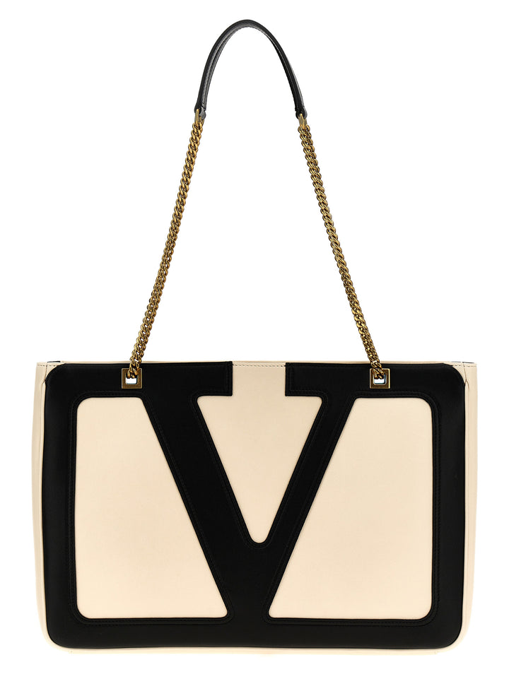 Viva Superstar Tote Bianco/Nero